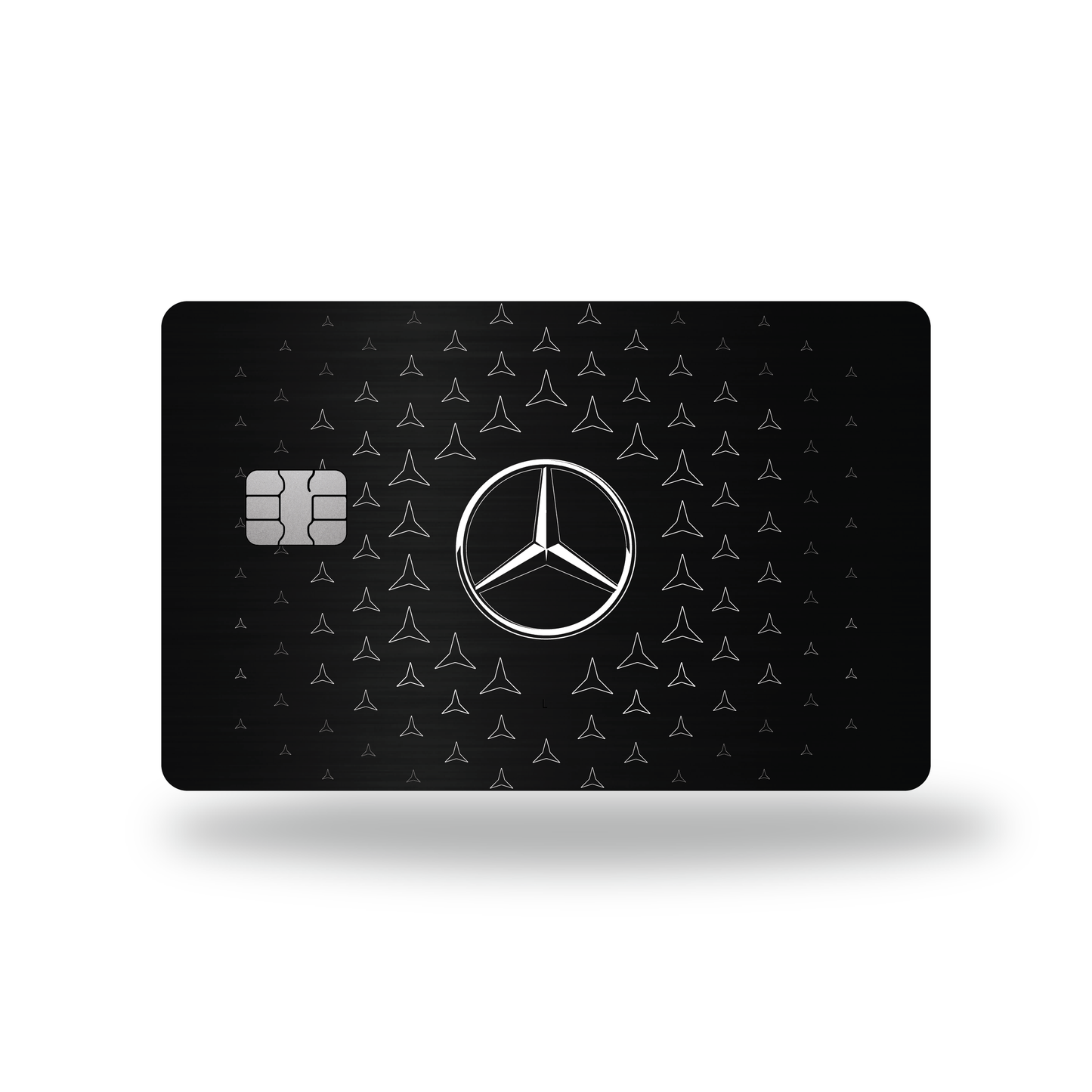 Metal Card Mercedes Benz