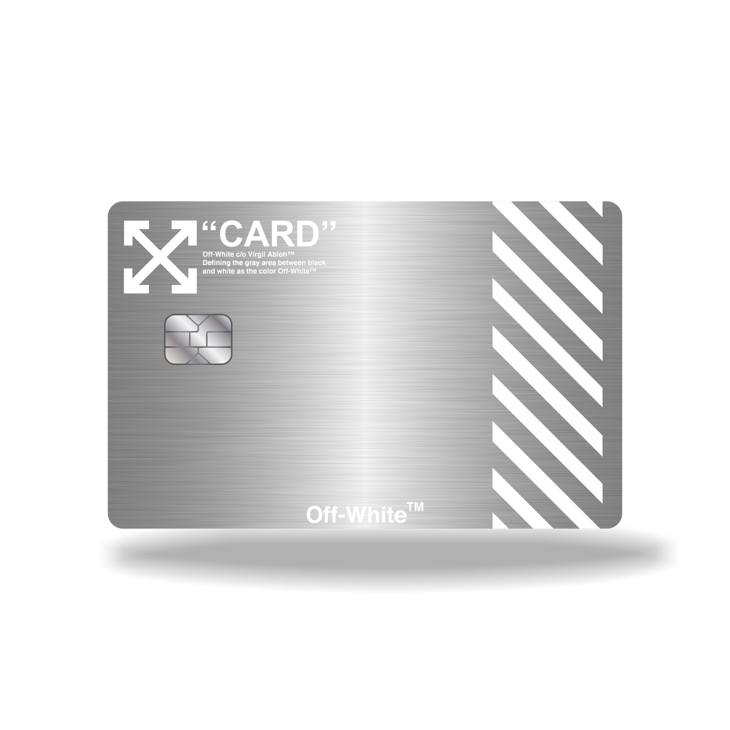 Metal Card Off White V2