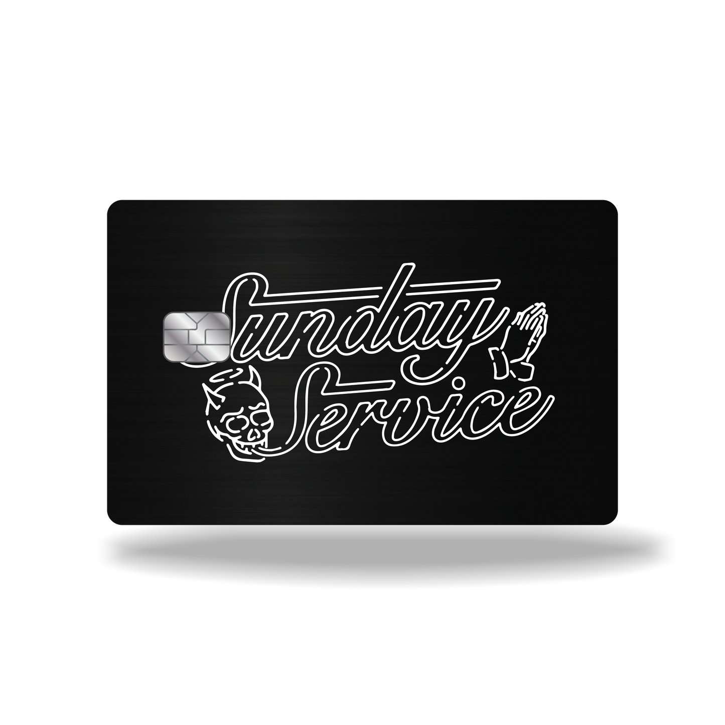 Metal Card Sunday Service