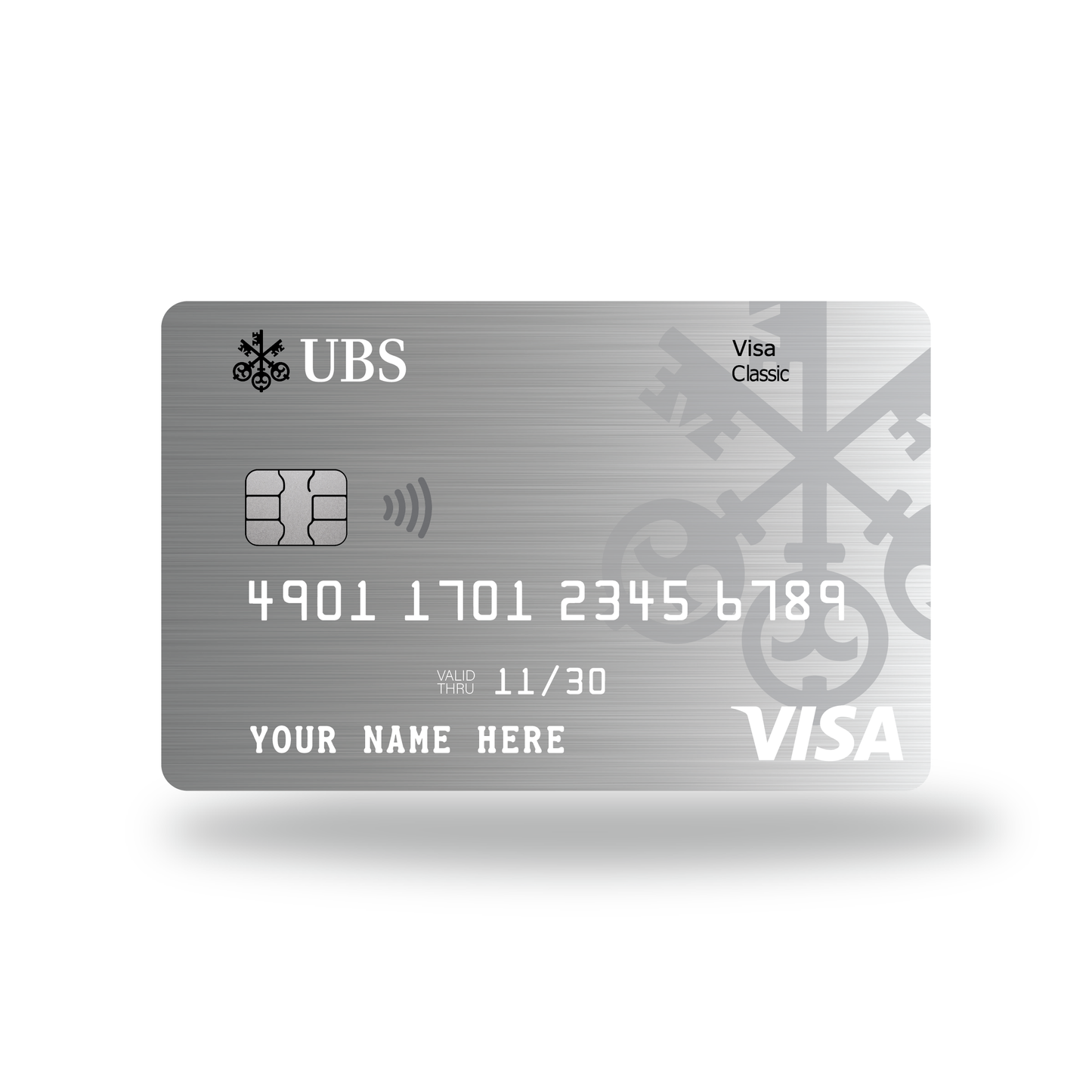 Metal Card UBS Classic