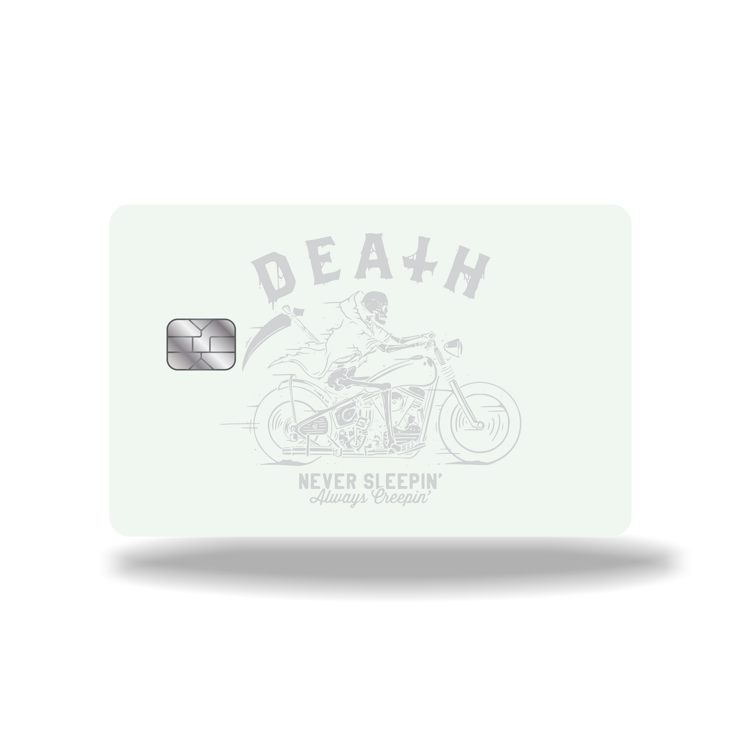 Metal Card Never Sleeping