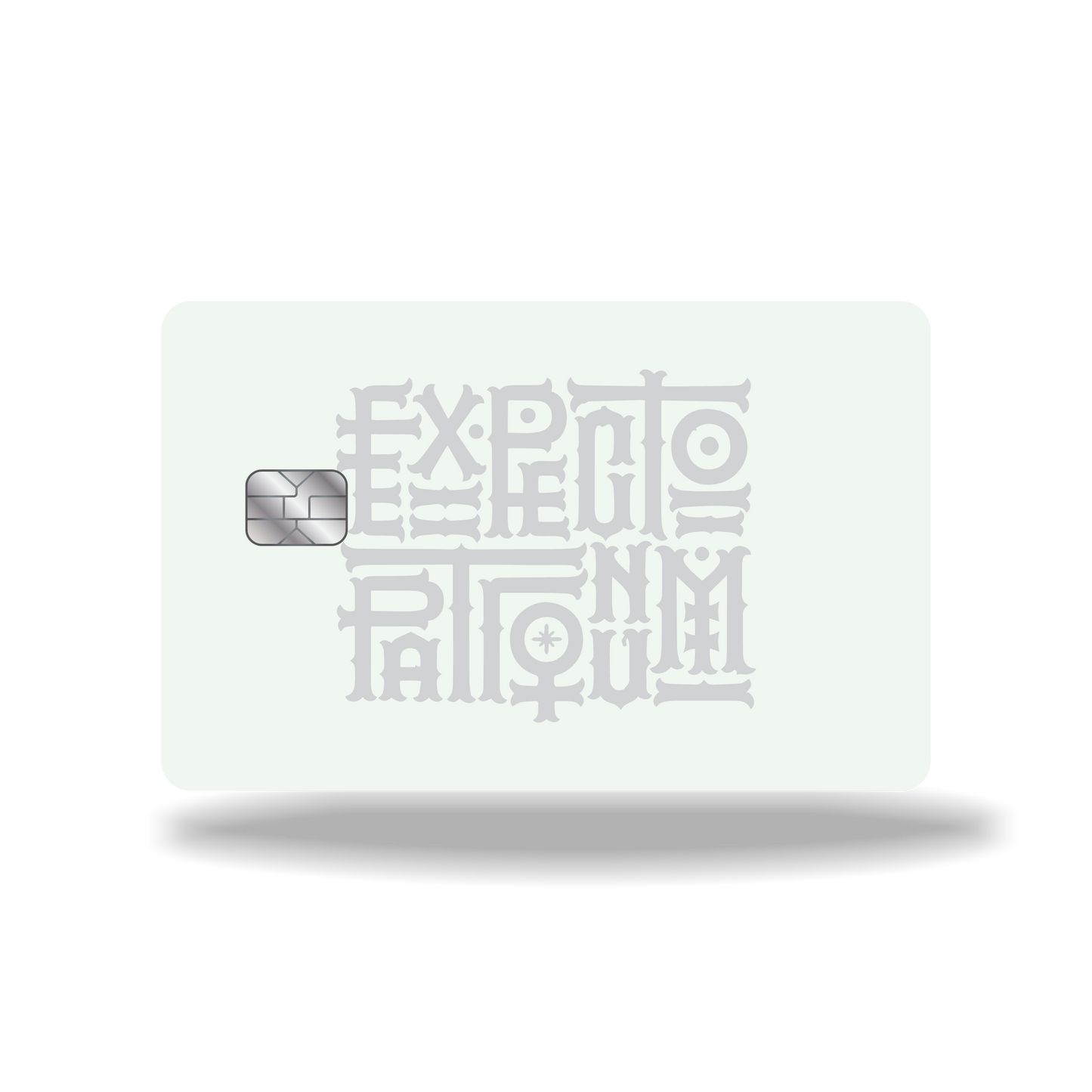 Metal Card Expecto Patronum