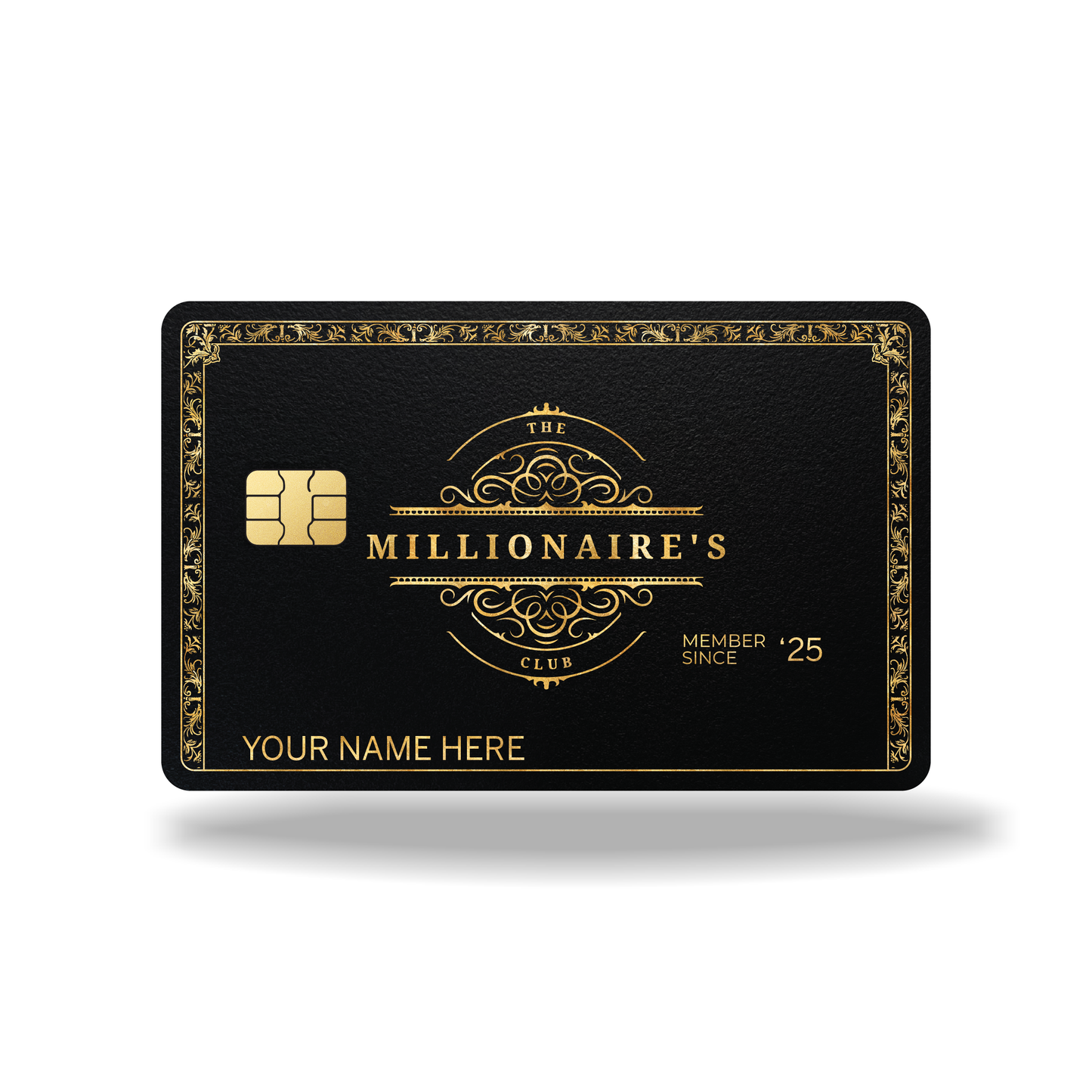 Metal Card Millionaires Club V1