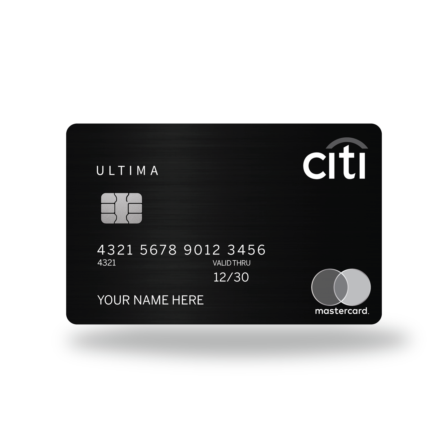 Metal Card CITI Ultima V1