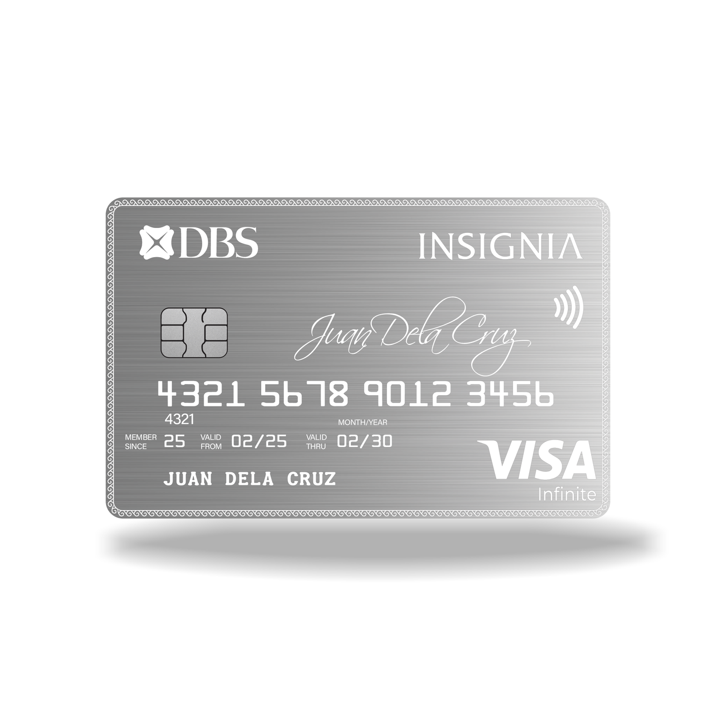 Metal Card DBS Insignia