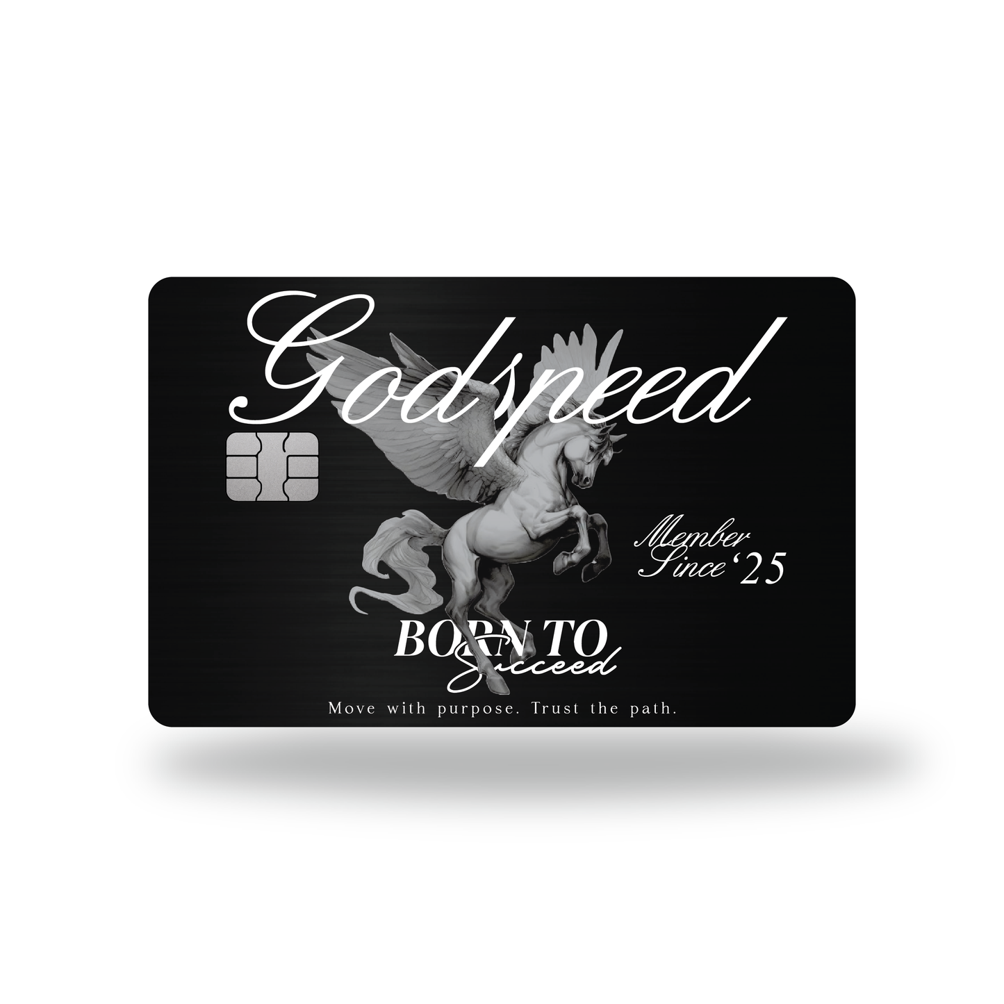 Metal Card Godspeed