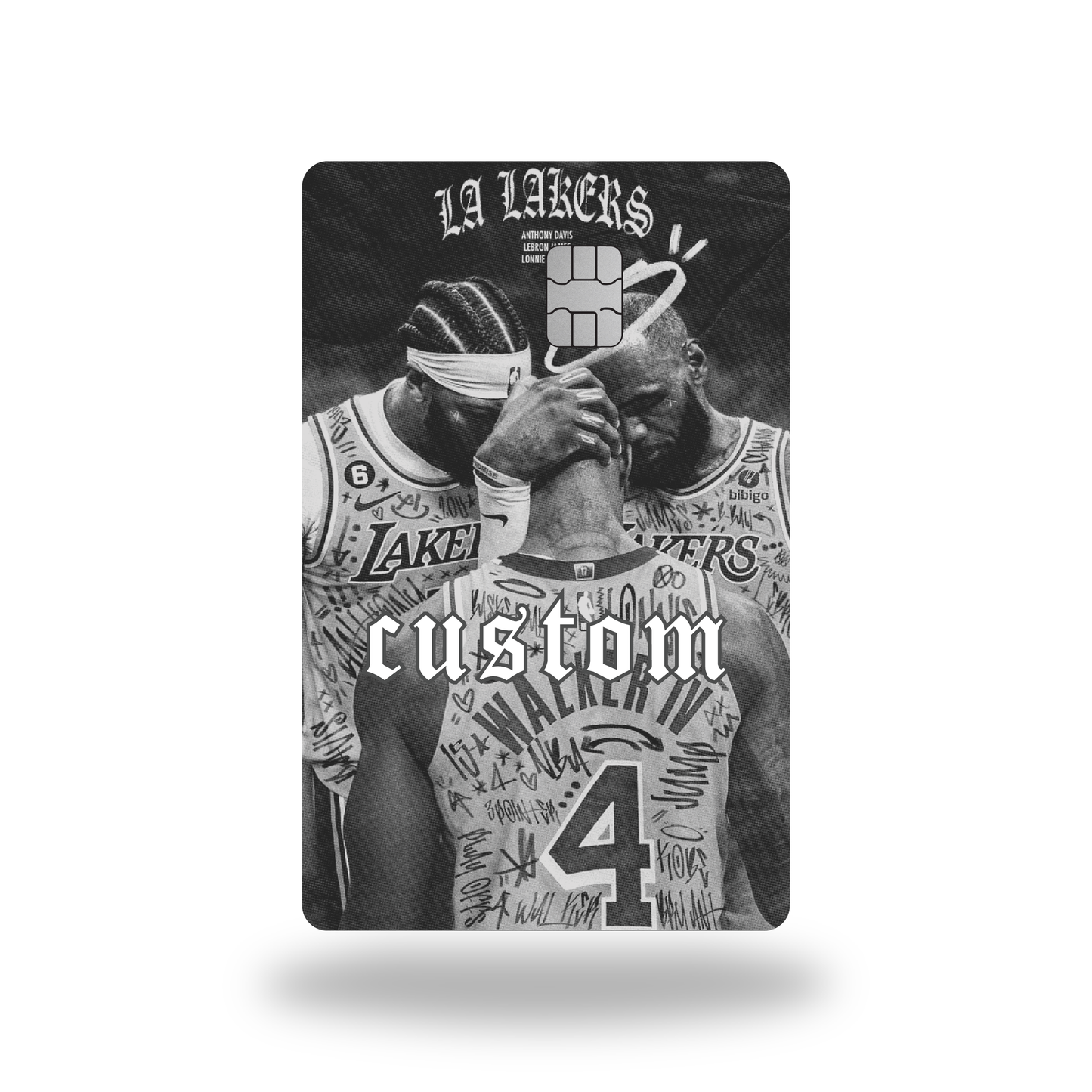 Metal Card Custom Photo
