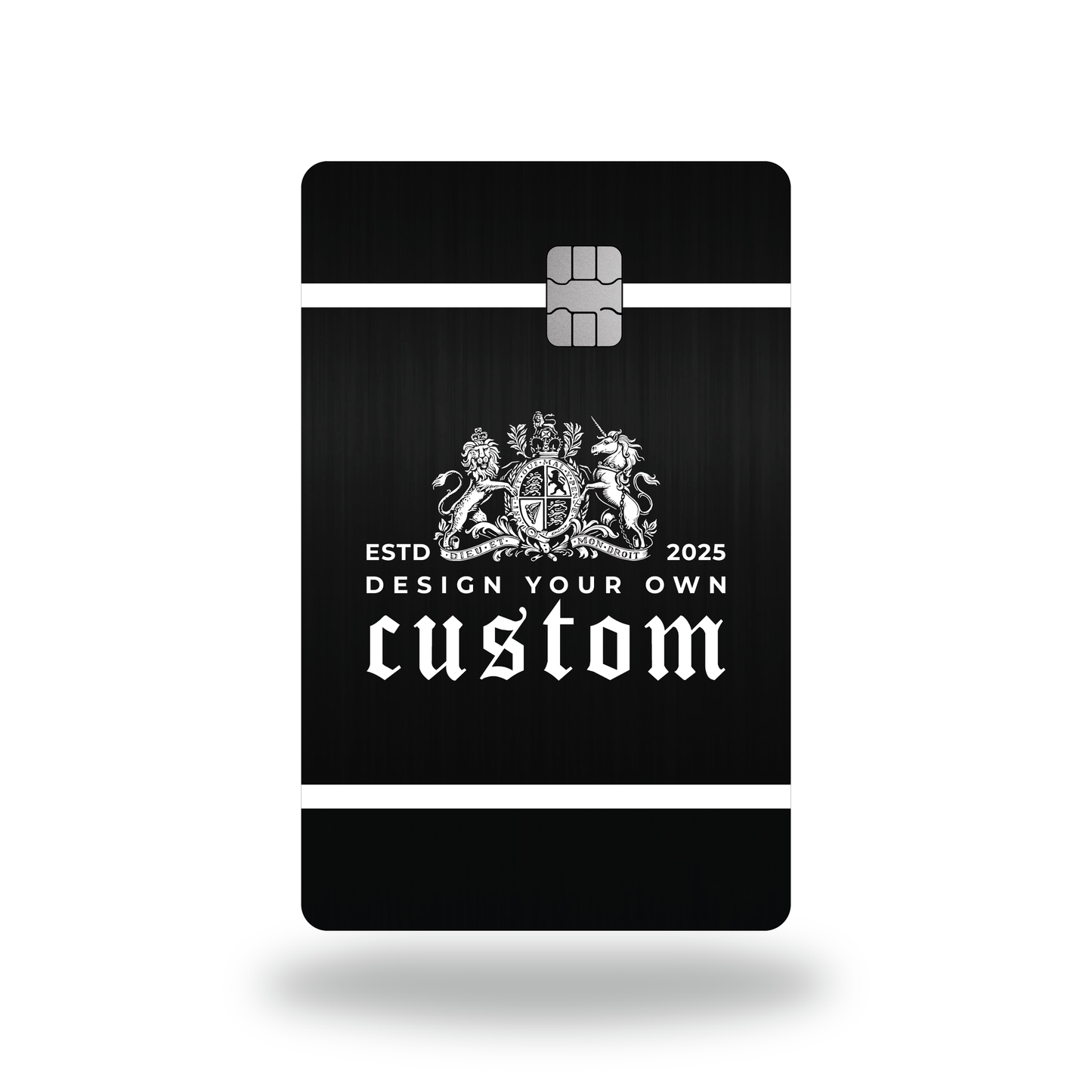 Metal Card Custom Logo