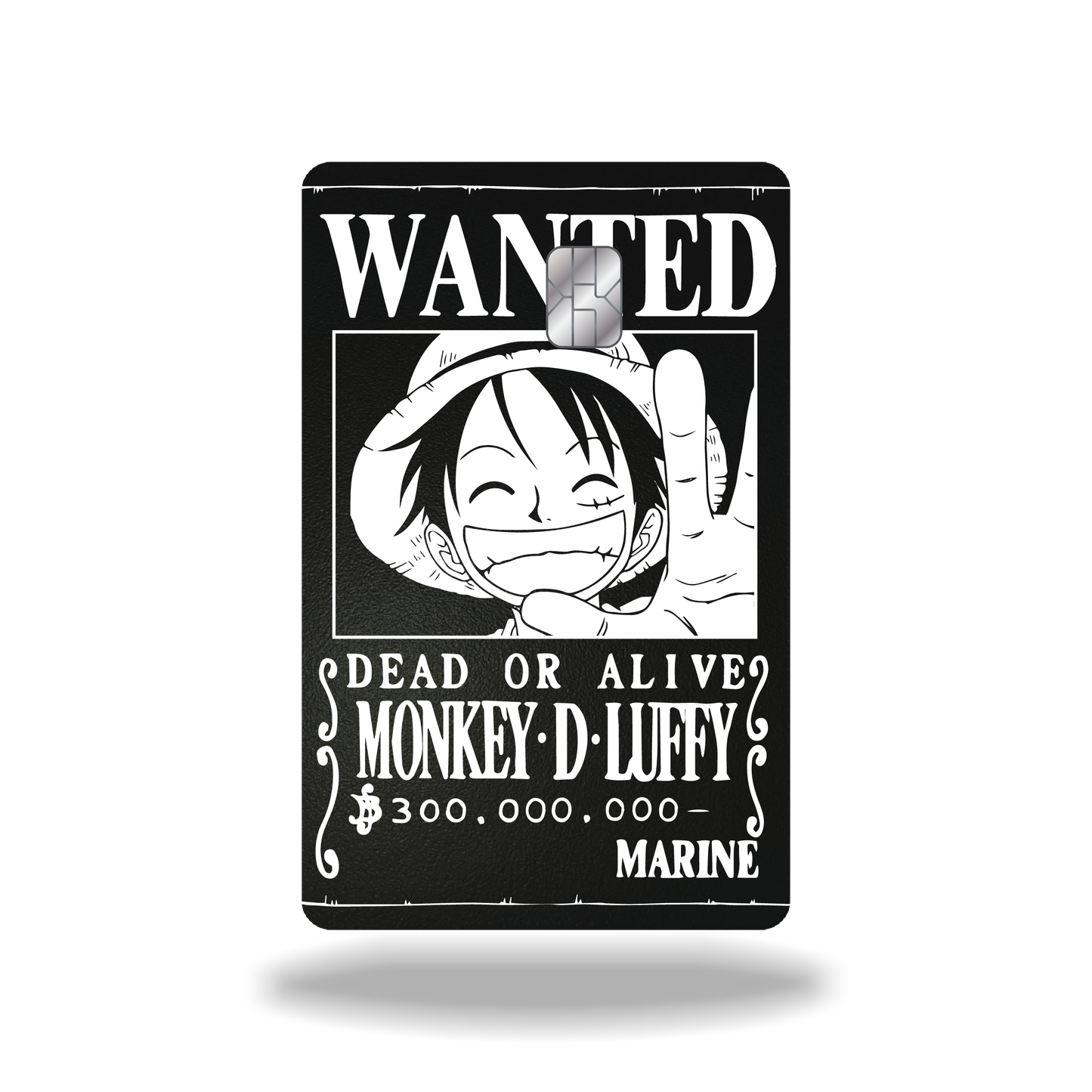 Metal Card Wanted Luffy