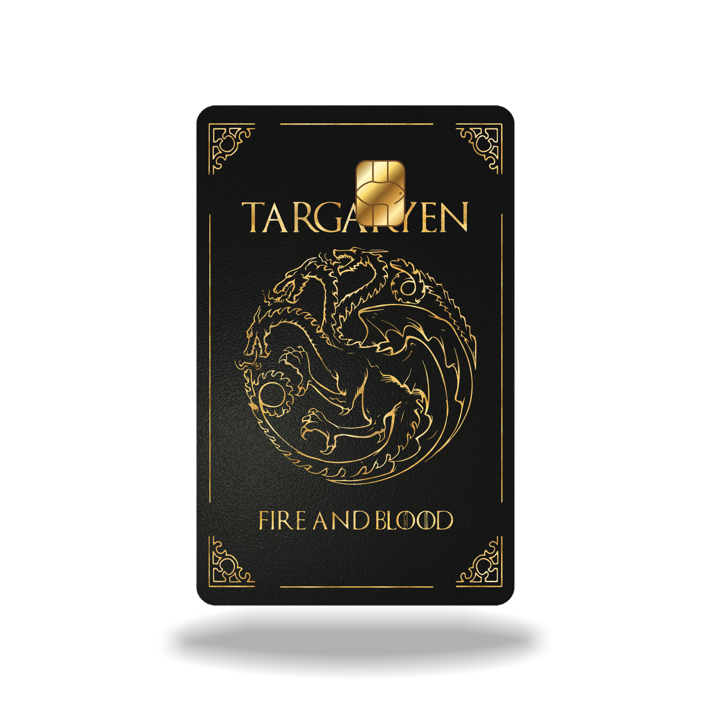 Metal Card Fire and Blood