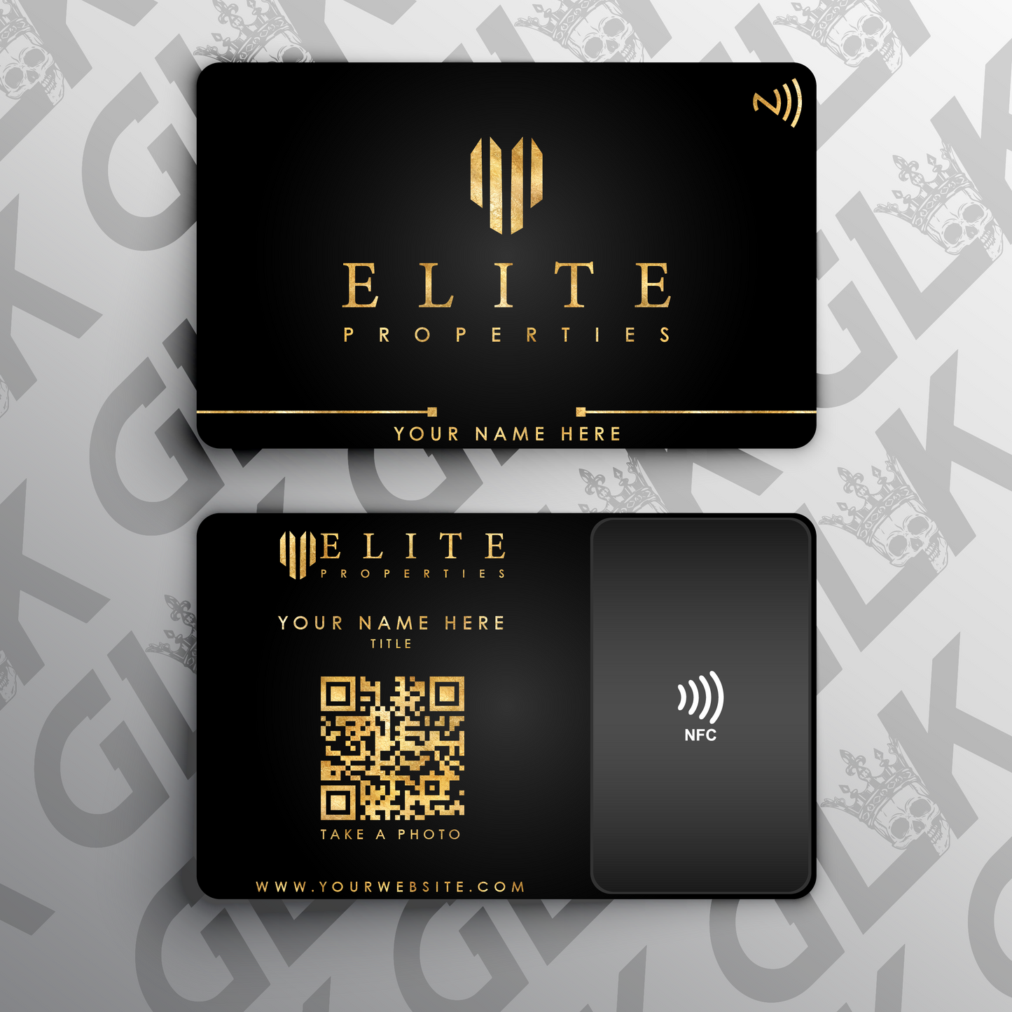 Metal NFC Card Personalized