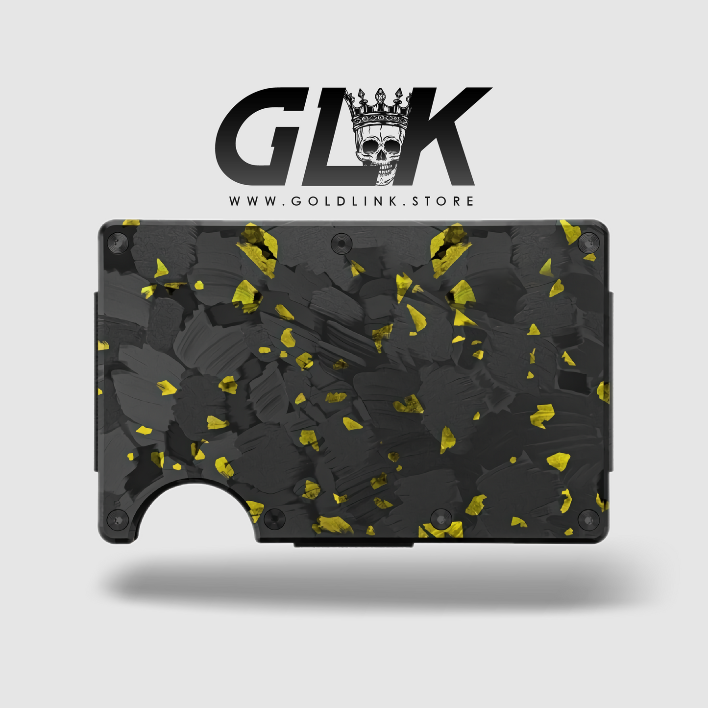 Card Holder Forged Giallo Clarus
