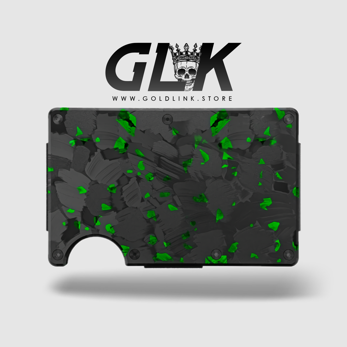 Card Holder Forged Verde Mantis