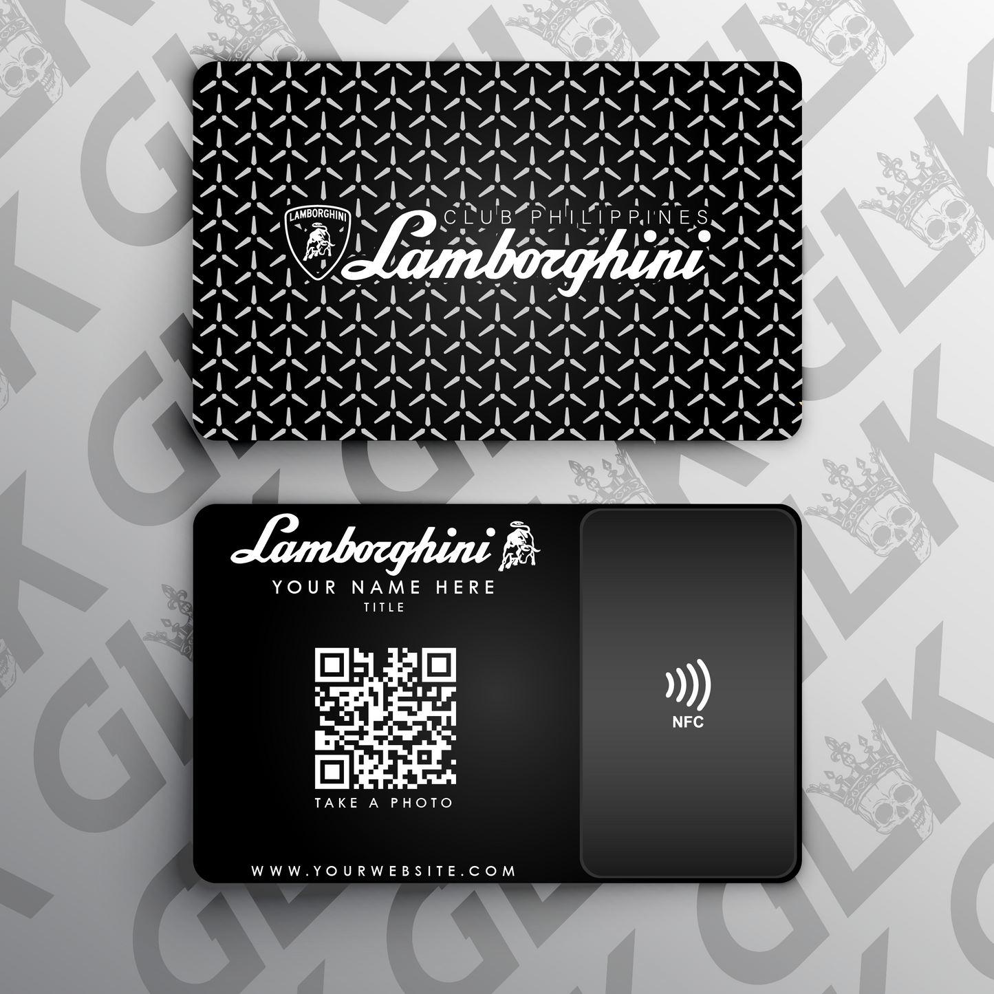 Metal NFC Card Personalized
