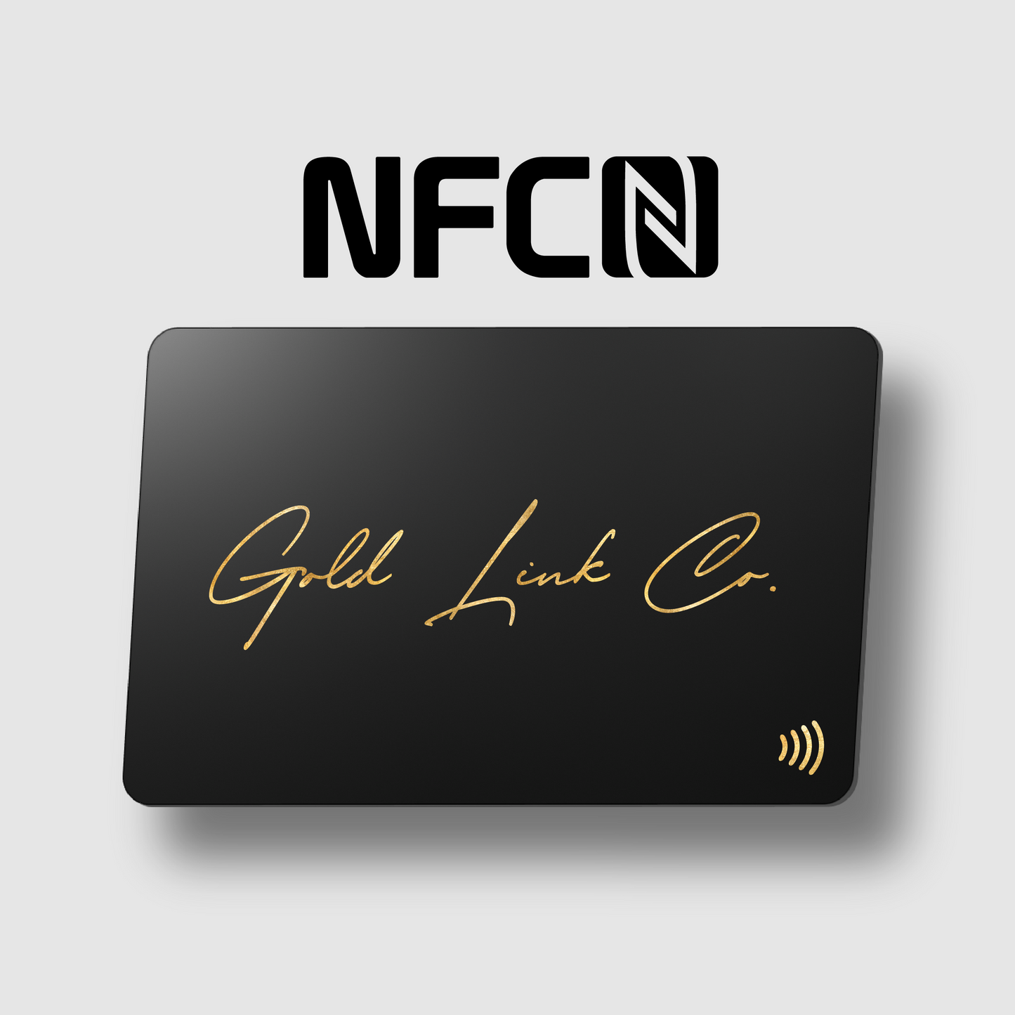 Metal NFC Card Custom Name