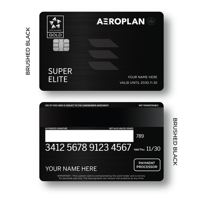 Metal Card Aeroplan Super Elite