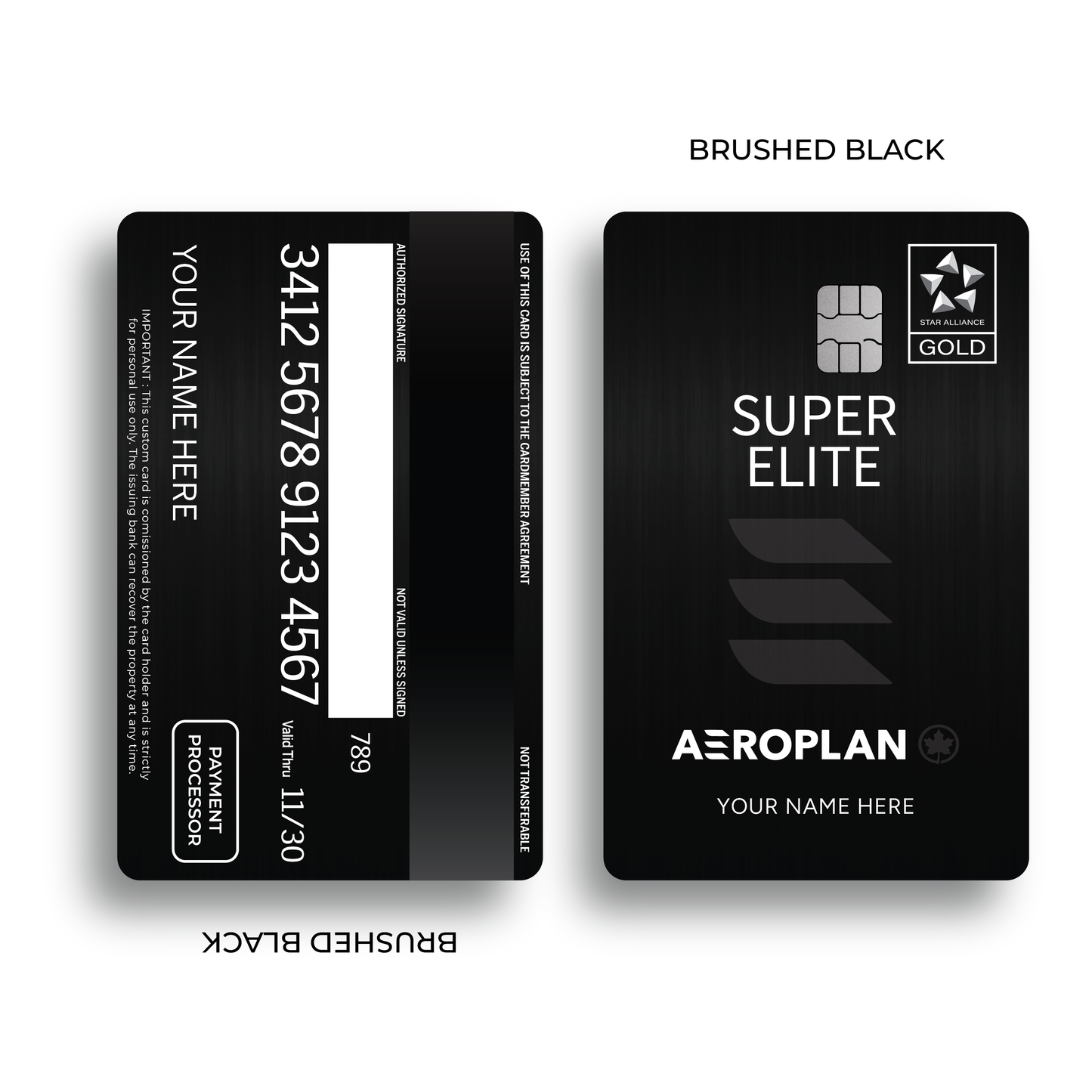 Metal Card Aeroplan Super Elite