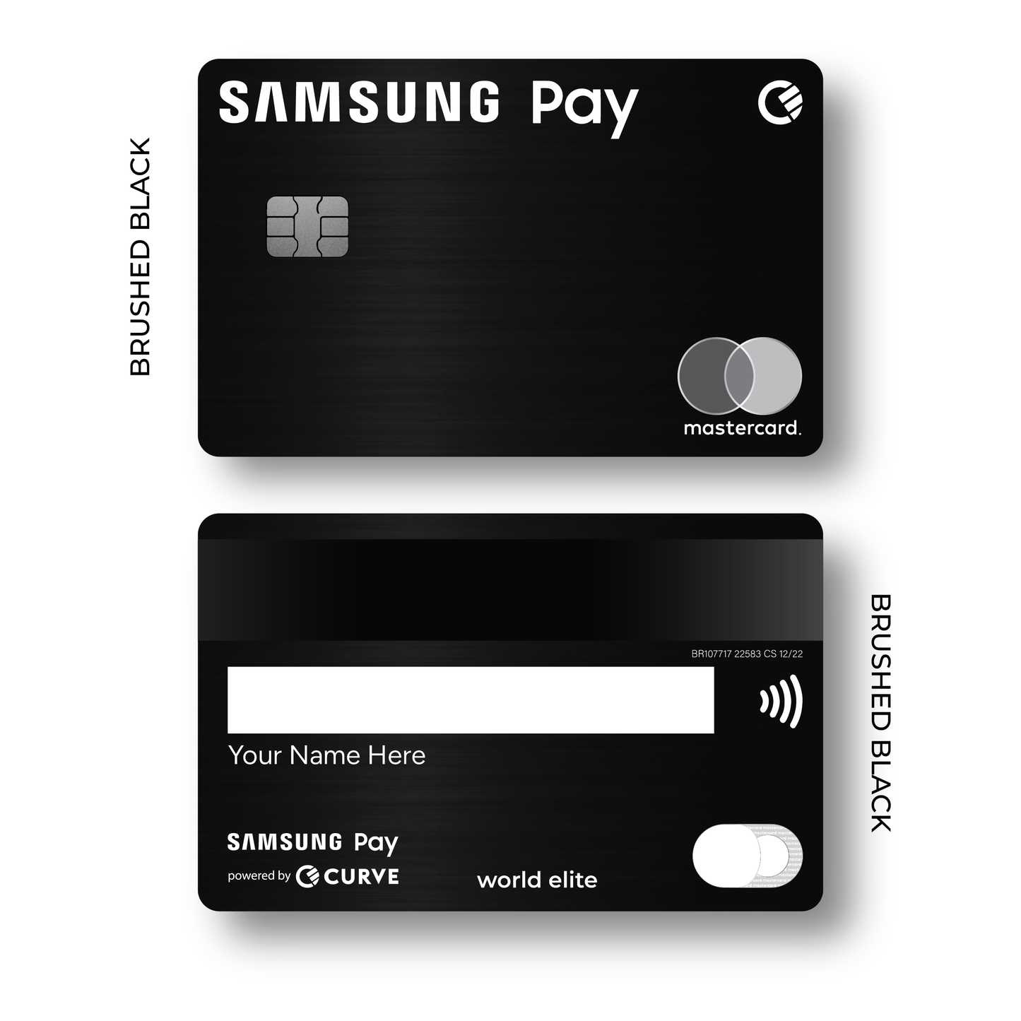 Metal Card Samsung Pay