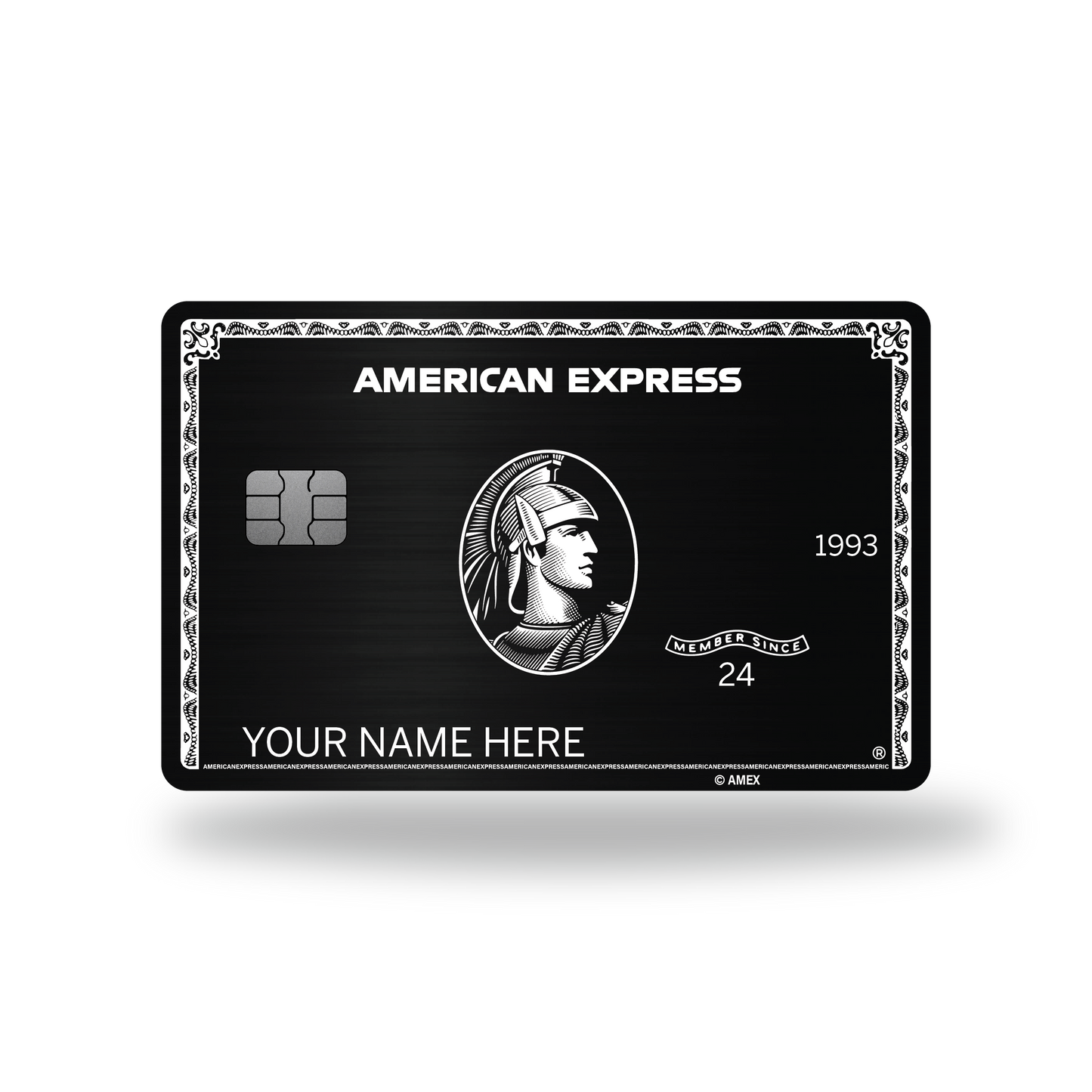 Metal Card AmEx Centurion 2023