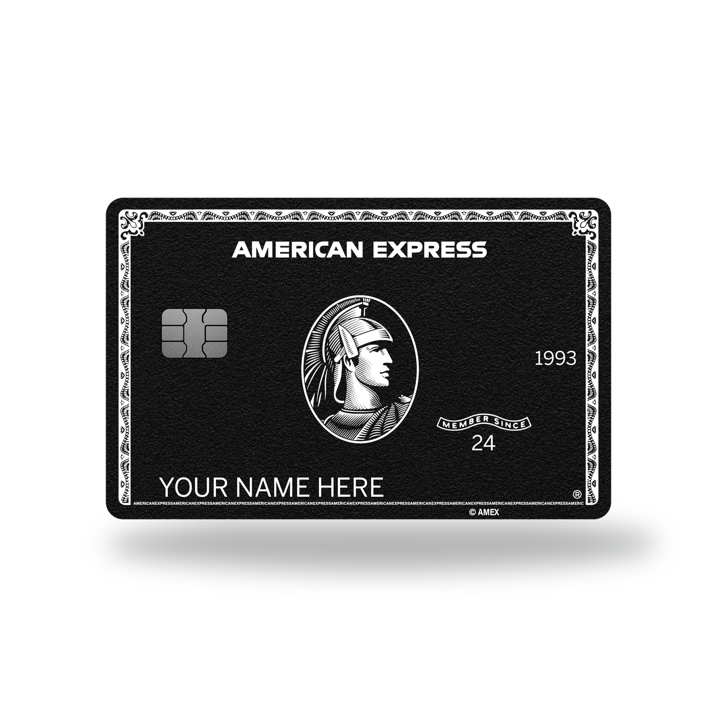 Metal Card AmEx Centurion 2023