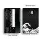 Metal Card Great Wave