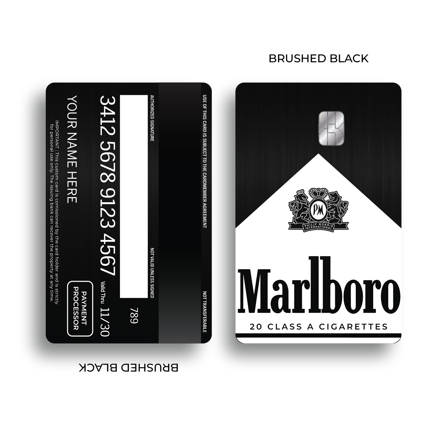 Metal Card Marlboro