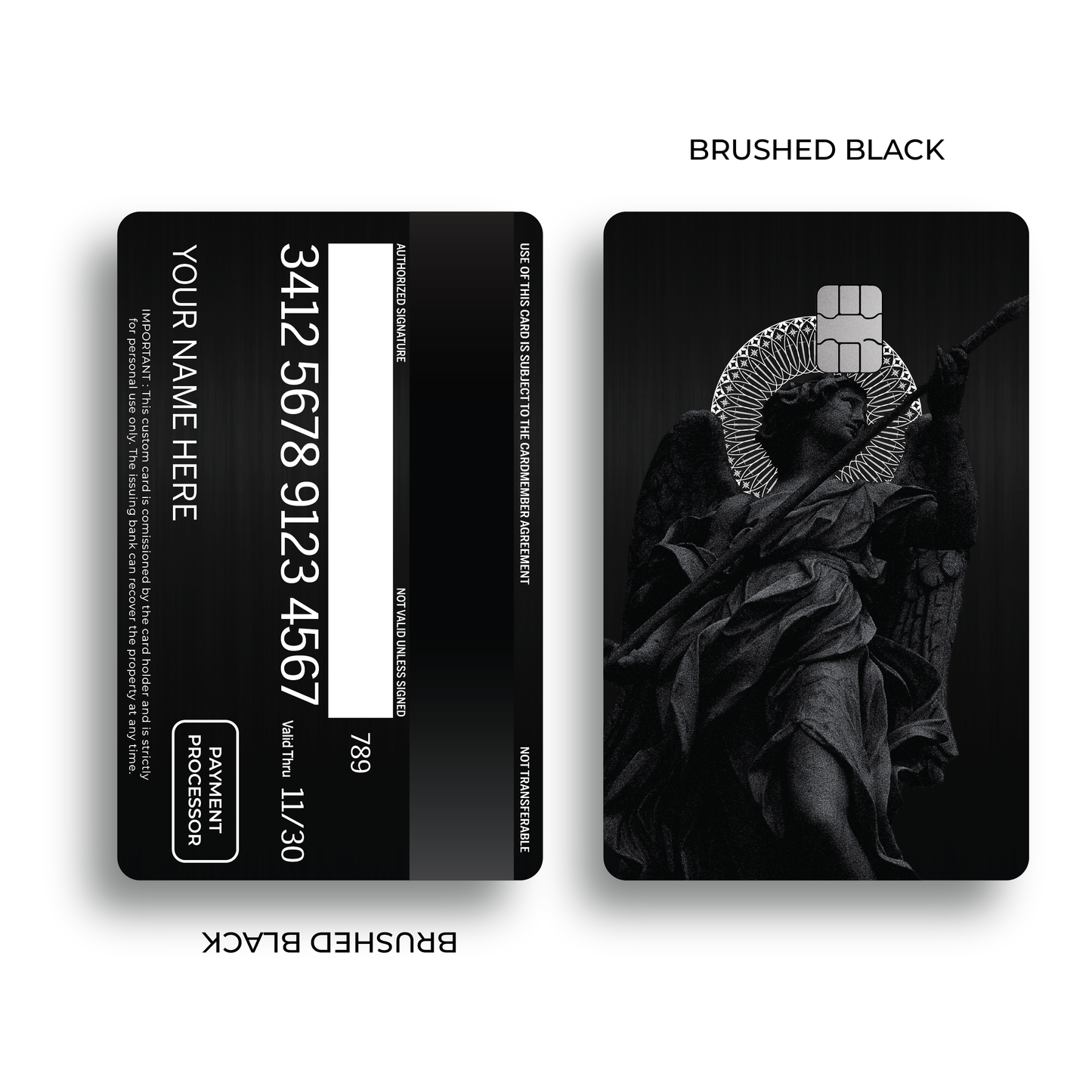 Metal Card Sacred Veil