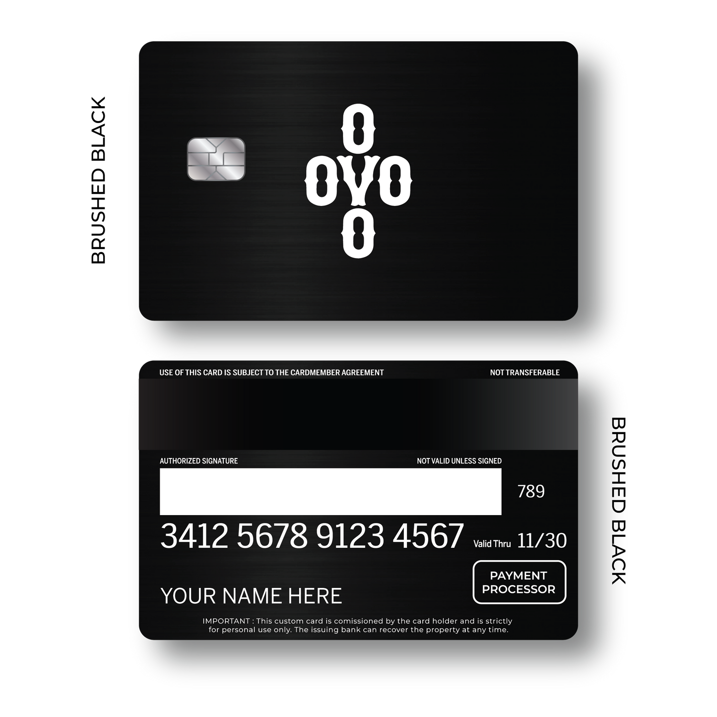 Metal Card O's Very Own V1