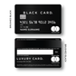 Metal Card Black Card