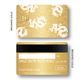 Metal Card Dragon Pattern