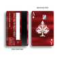Metal Card Ace of Spades