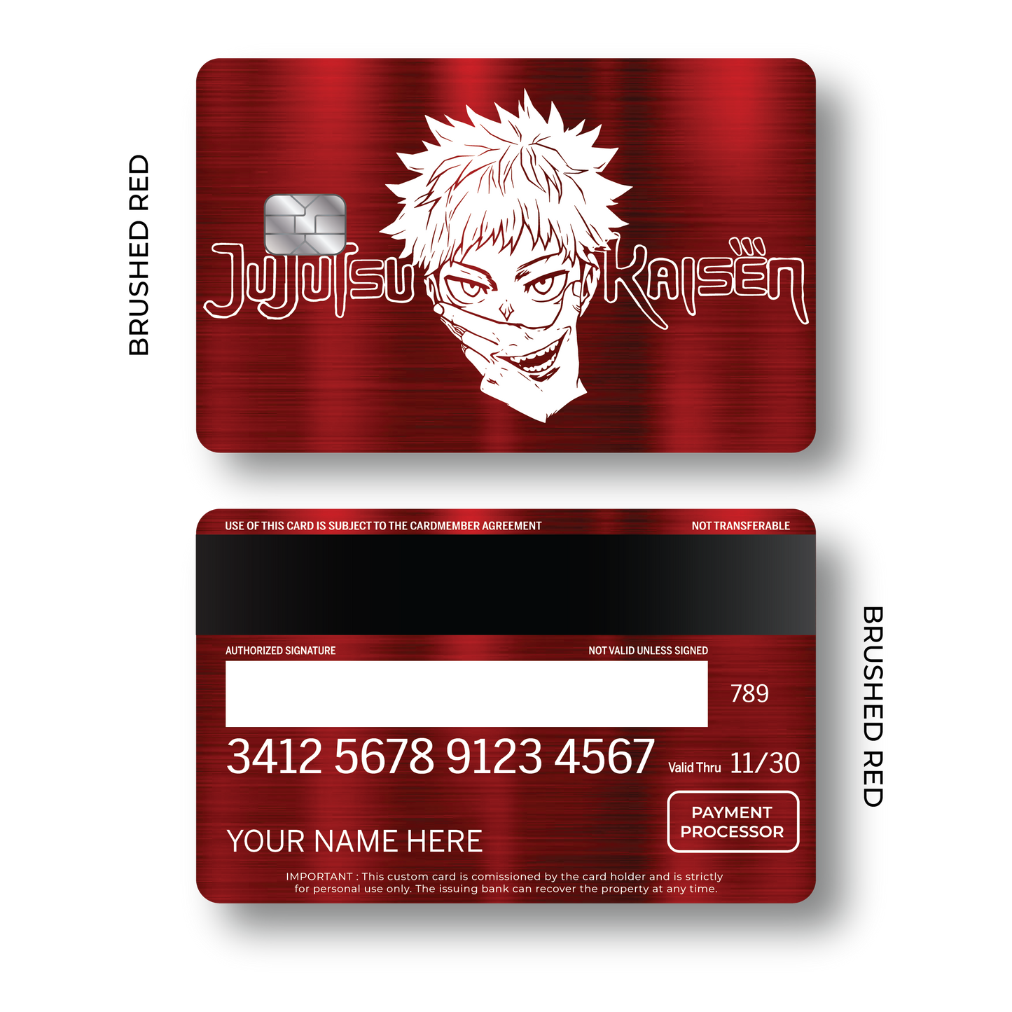Metal Card Jujutsu Kaisen