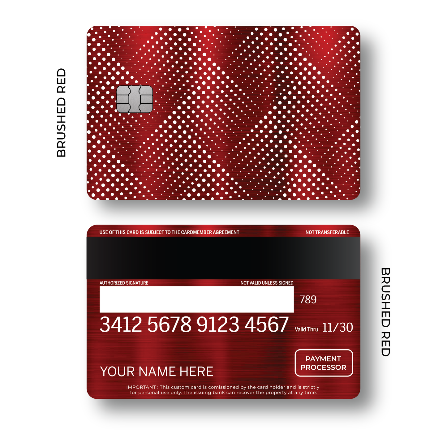 Metal Card Dot Matrix
