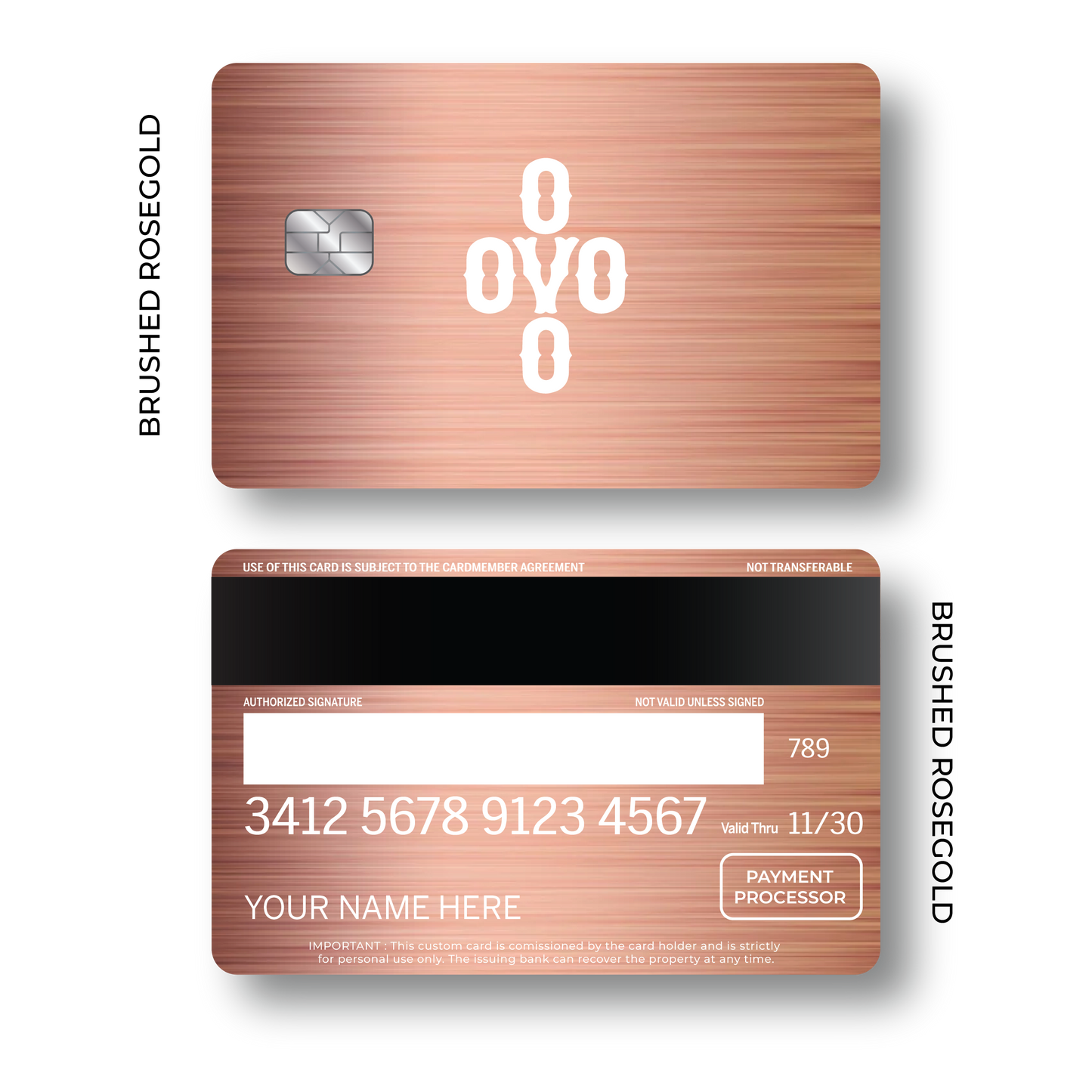 Metal Card O's Very Own V1