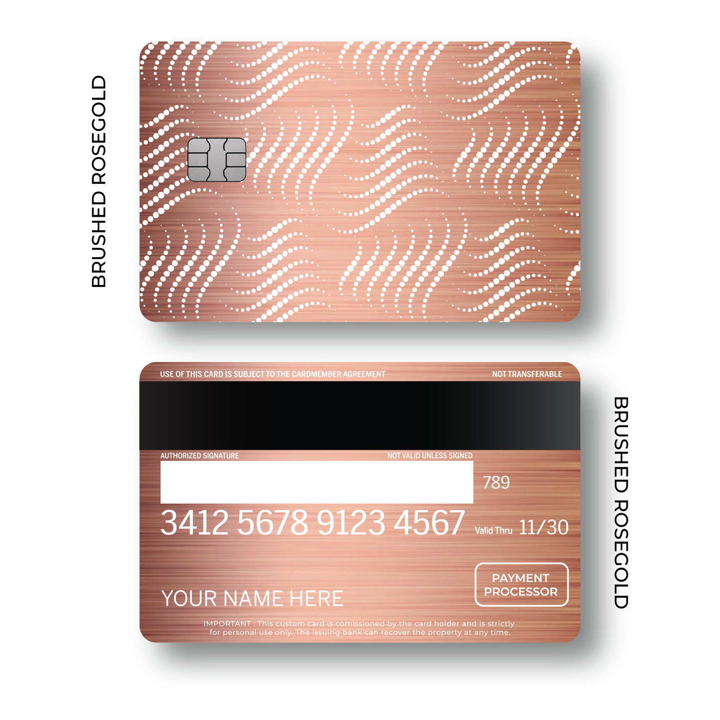 Metal Card Waveform