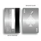 Metal Card Ace of Spades V3