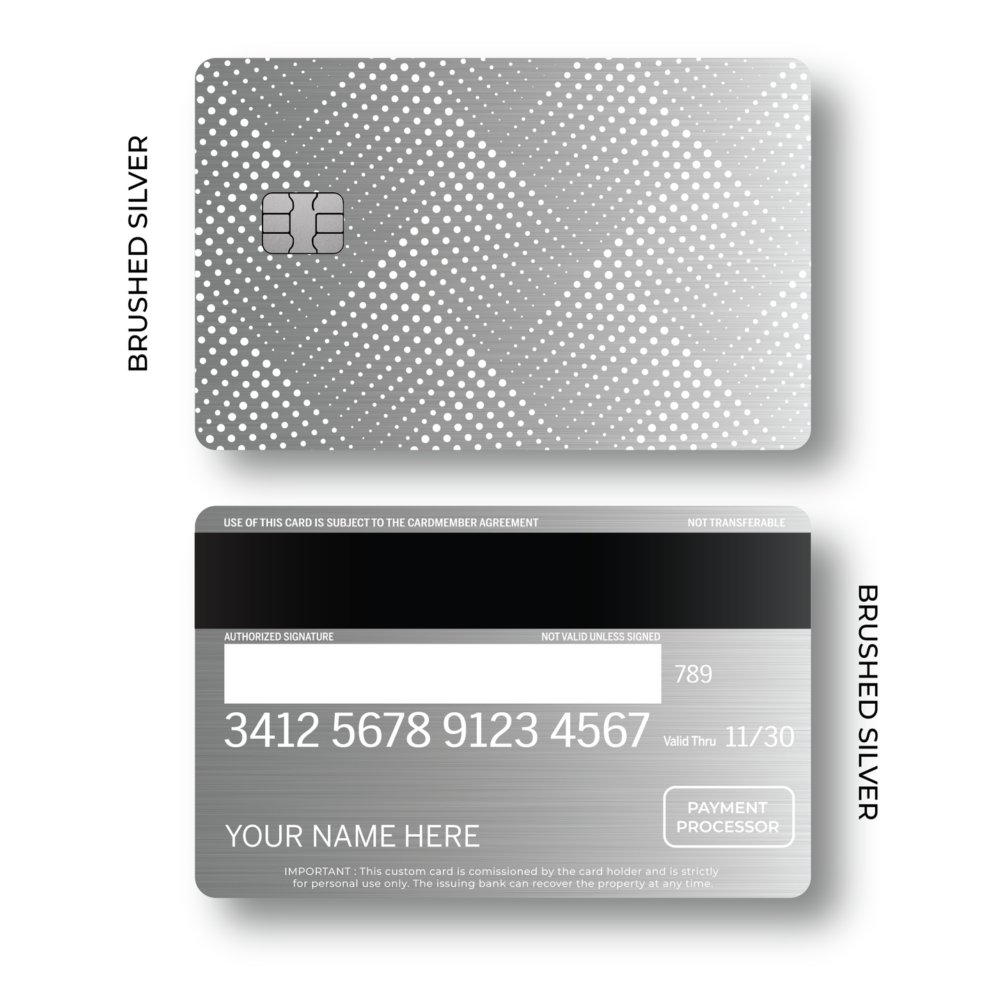 Metal Card Dot Matrix