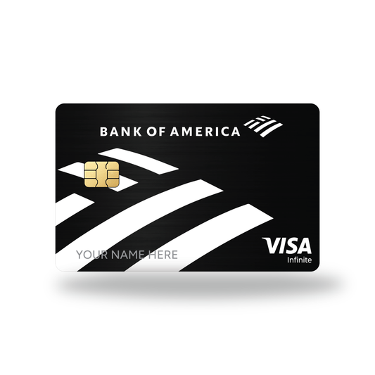Metal Card Bank of America V1