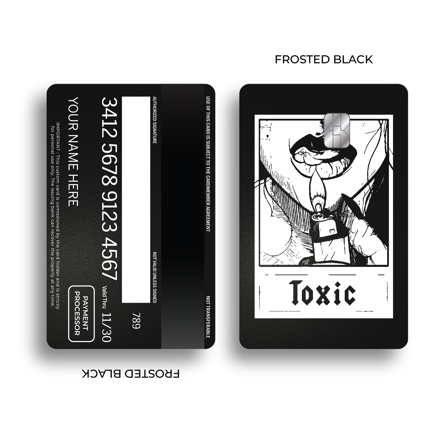 Metal Card Toxic Love