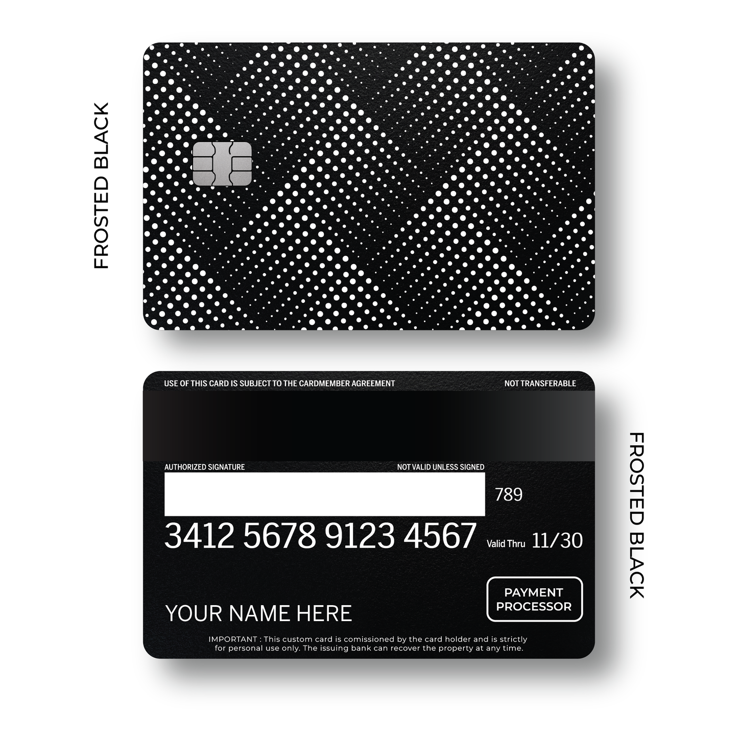 Metal Card Dot Matrix