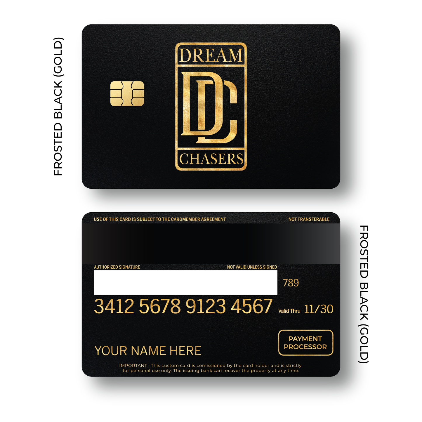Metal Card Dream Chasers