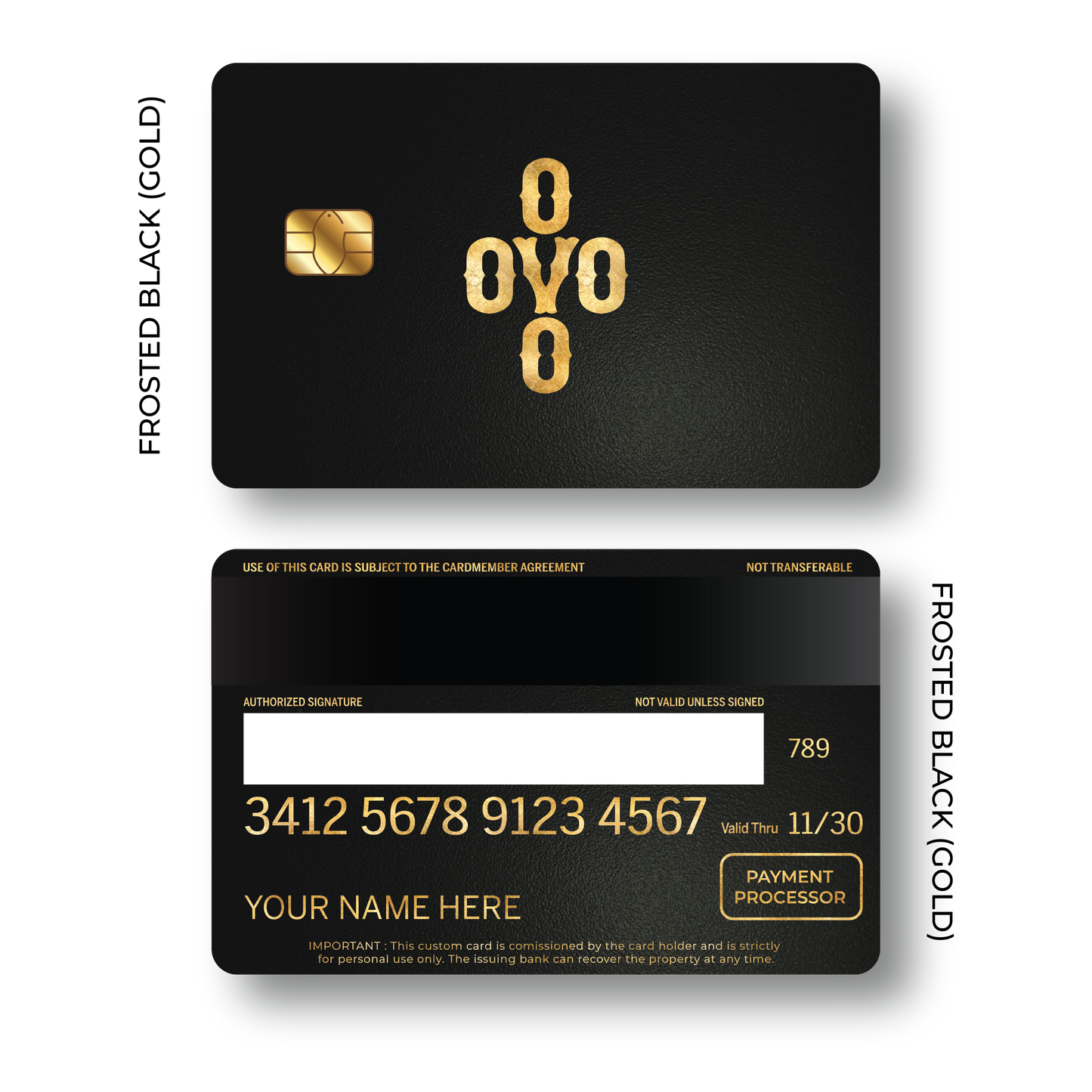 Metal Card O's Very Own V1