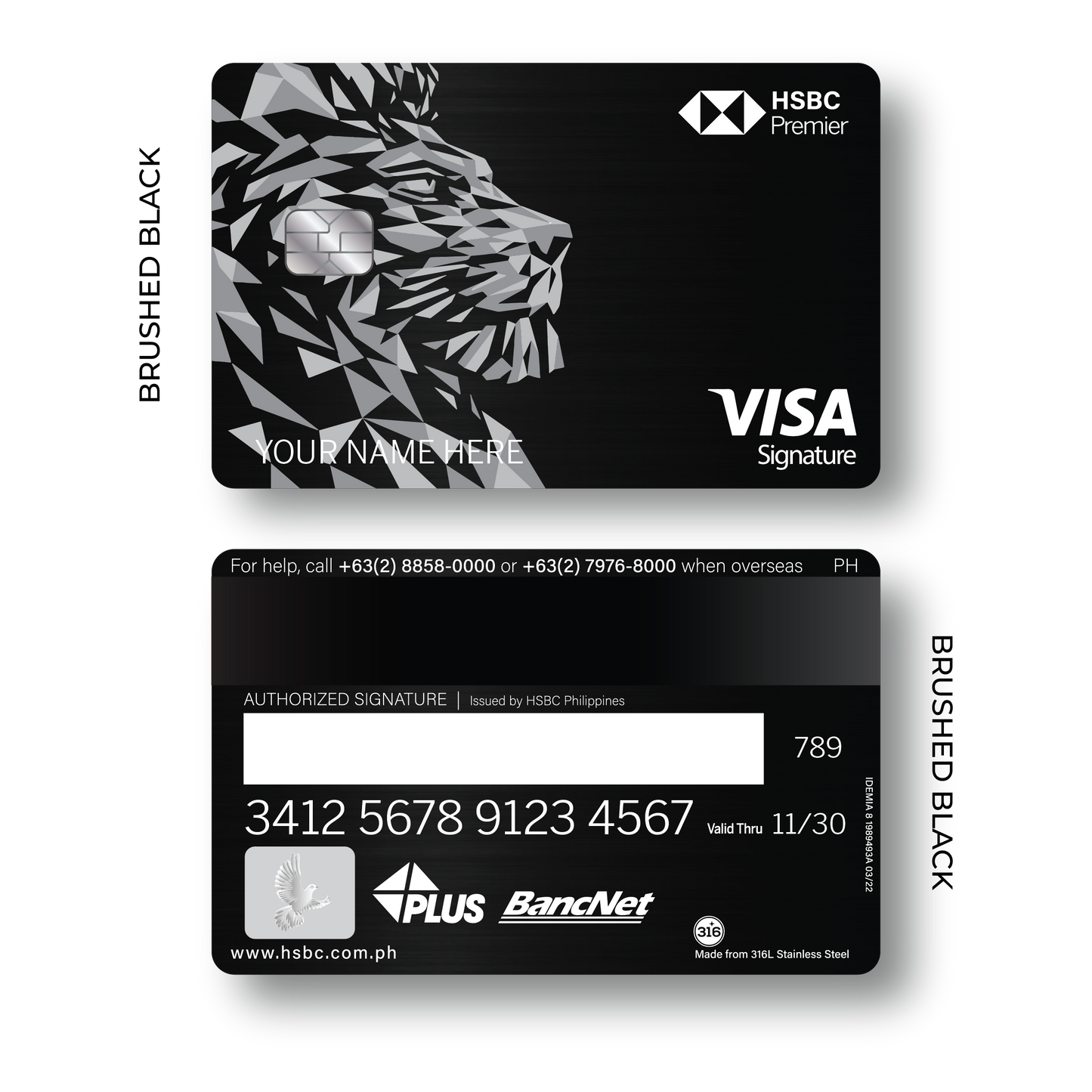 Metal Card HSBC Premier