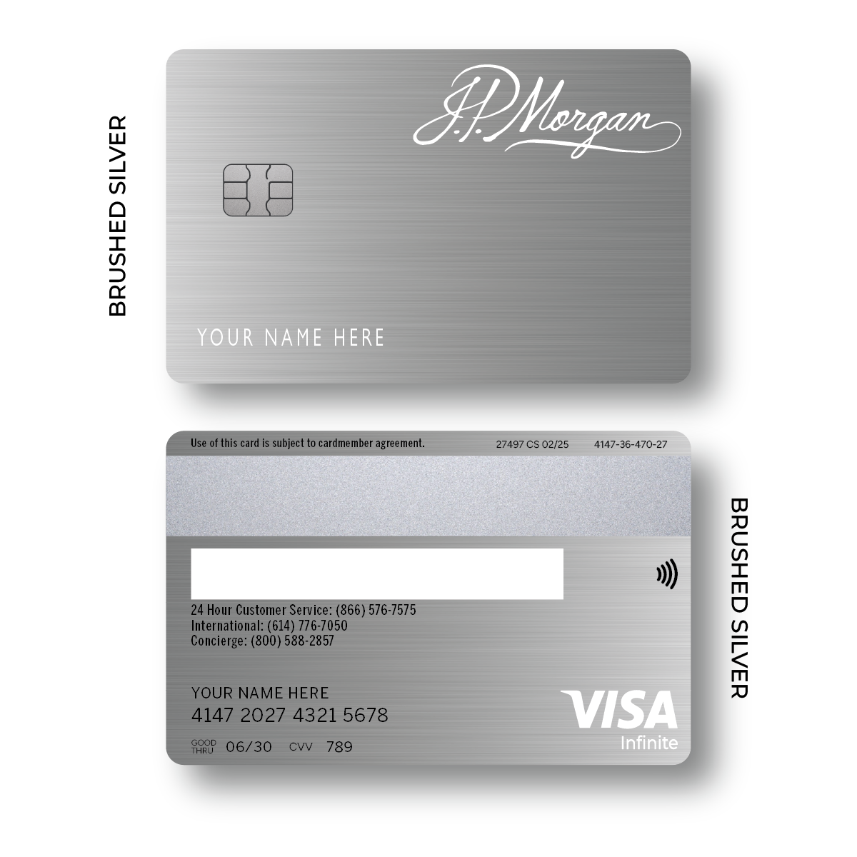 Metal Card JP Morgan Reserve V2