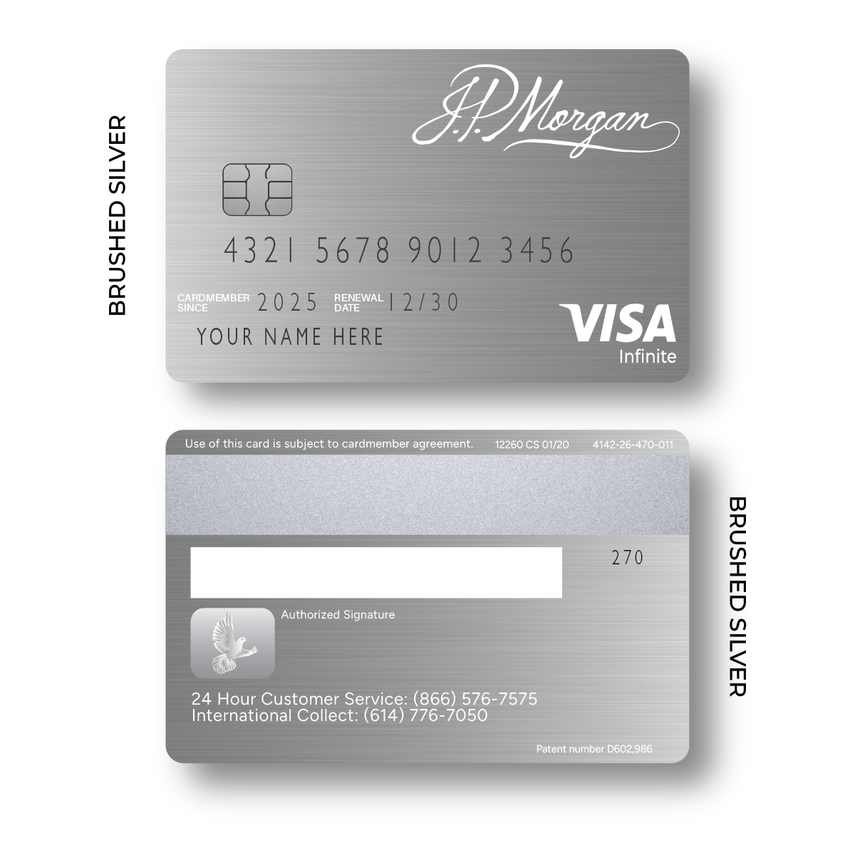 Metal Card JP Morgan Reserve