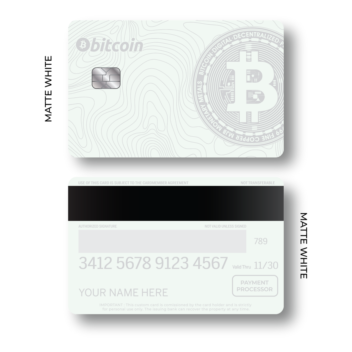 Metal Card Bitcoin V1