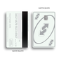 Metal Card Uno Reverse