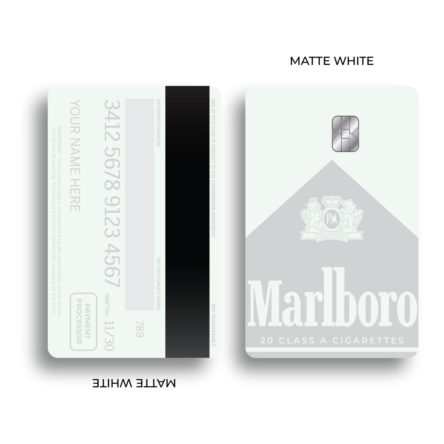 Metal Card Marlboro