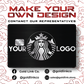 Metal Card Personalized Logo (Pre-Made)