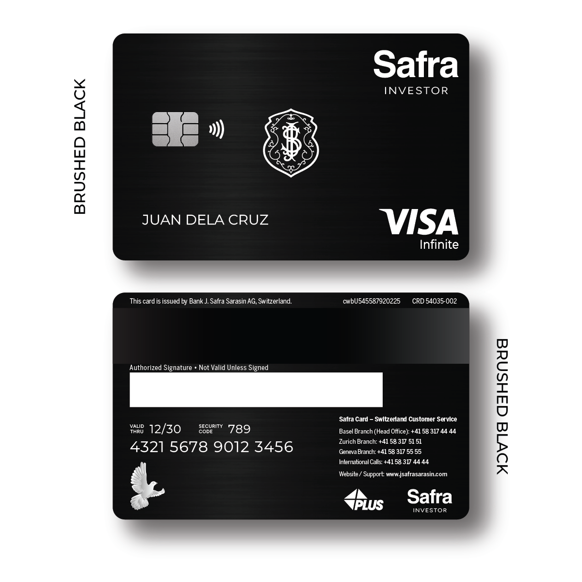 Metal Card Safra Investor